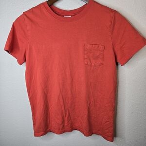 Hanna Andersson Vibrant Red Short Sleeve Tee